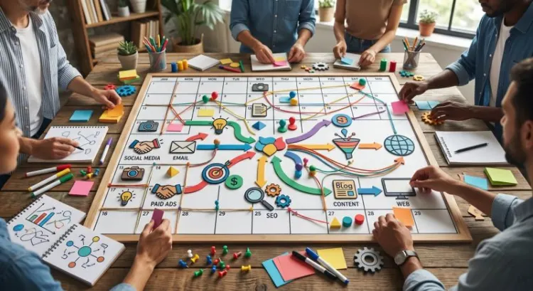 Planifier une campagne multicanal : parcours client, KPI et attribution